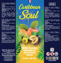 Caribbean Soul 50ml - Reine Claude Mirabelle Quetsche Frais