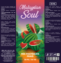 Malaysian Soul 50ml - Mix Pastèques Frais