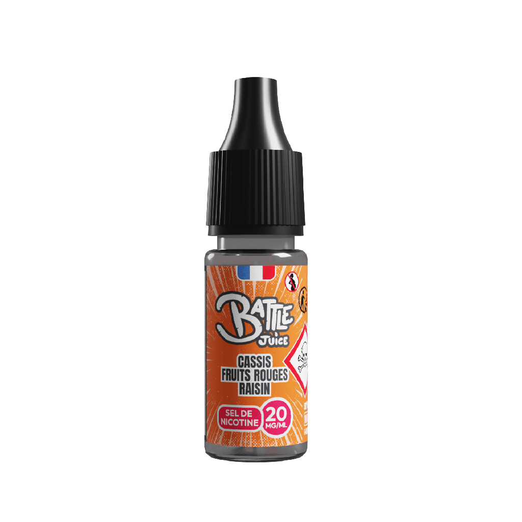 Battle Juice 10ml SDN - Cassis Fruits Rouges Raisin (Boite de 6)