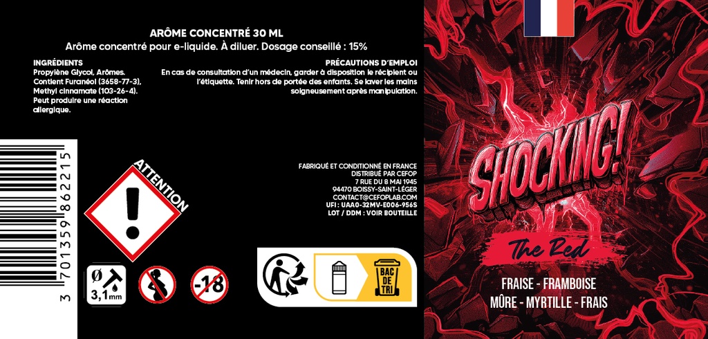 Shocking - The Red 30ml 