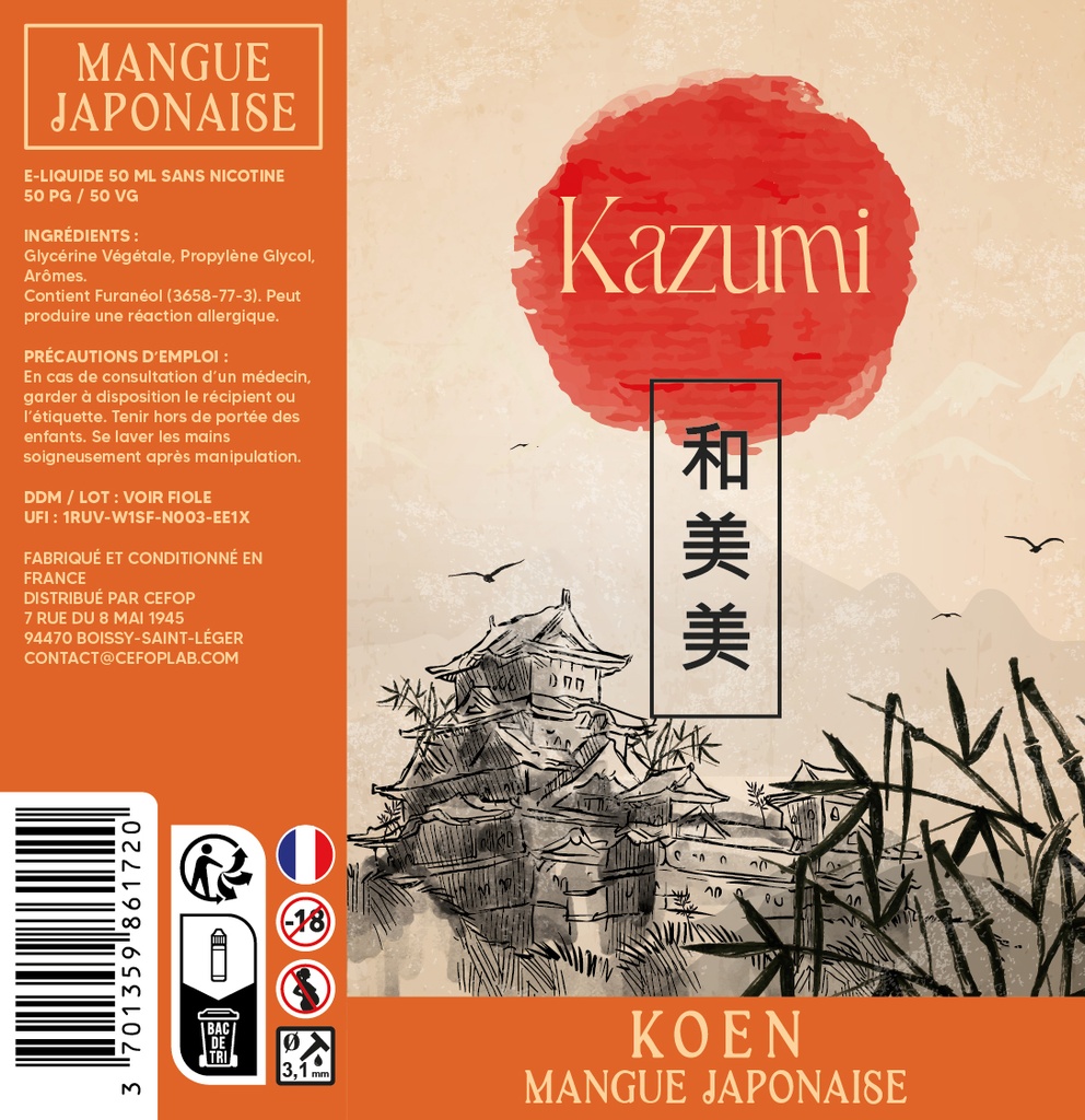 Kazumi 50ml - Koen 
