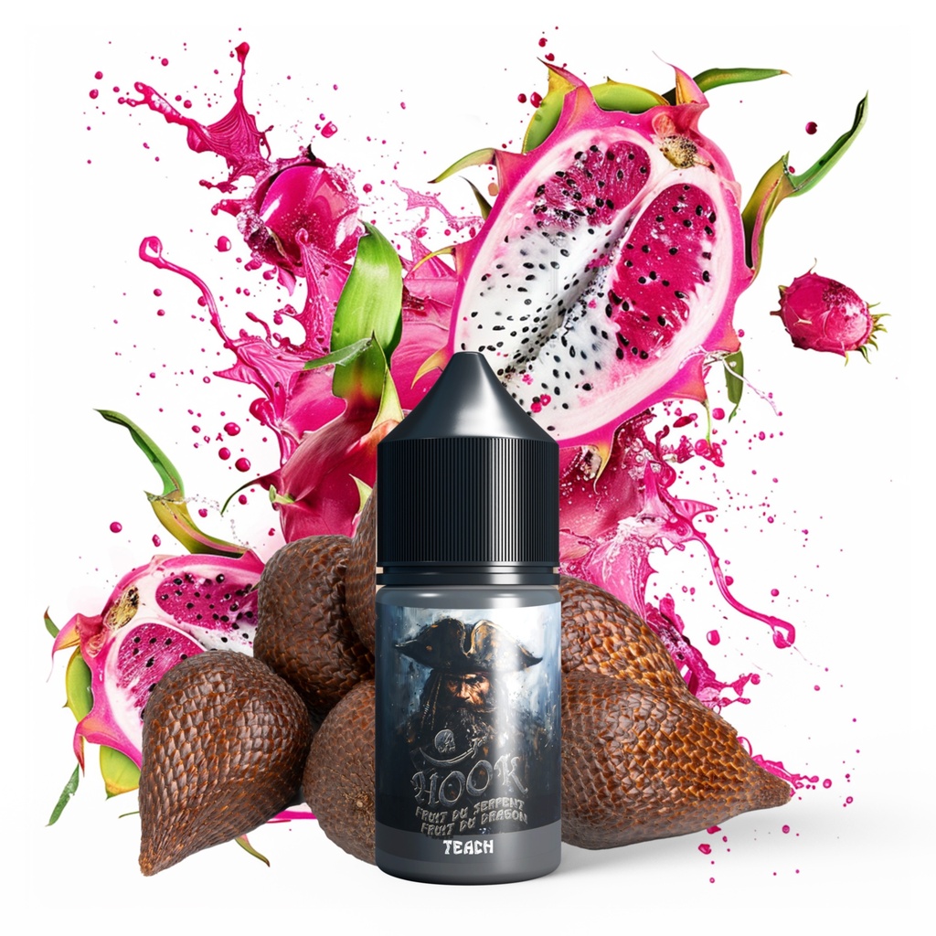 Hook 30ml Concentré - Teach - Fruit du Serpent Fruit du Dragon