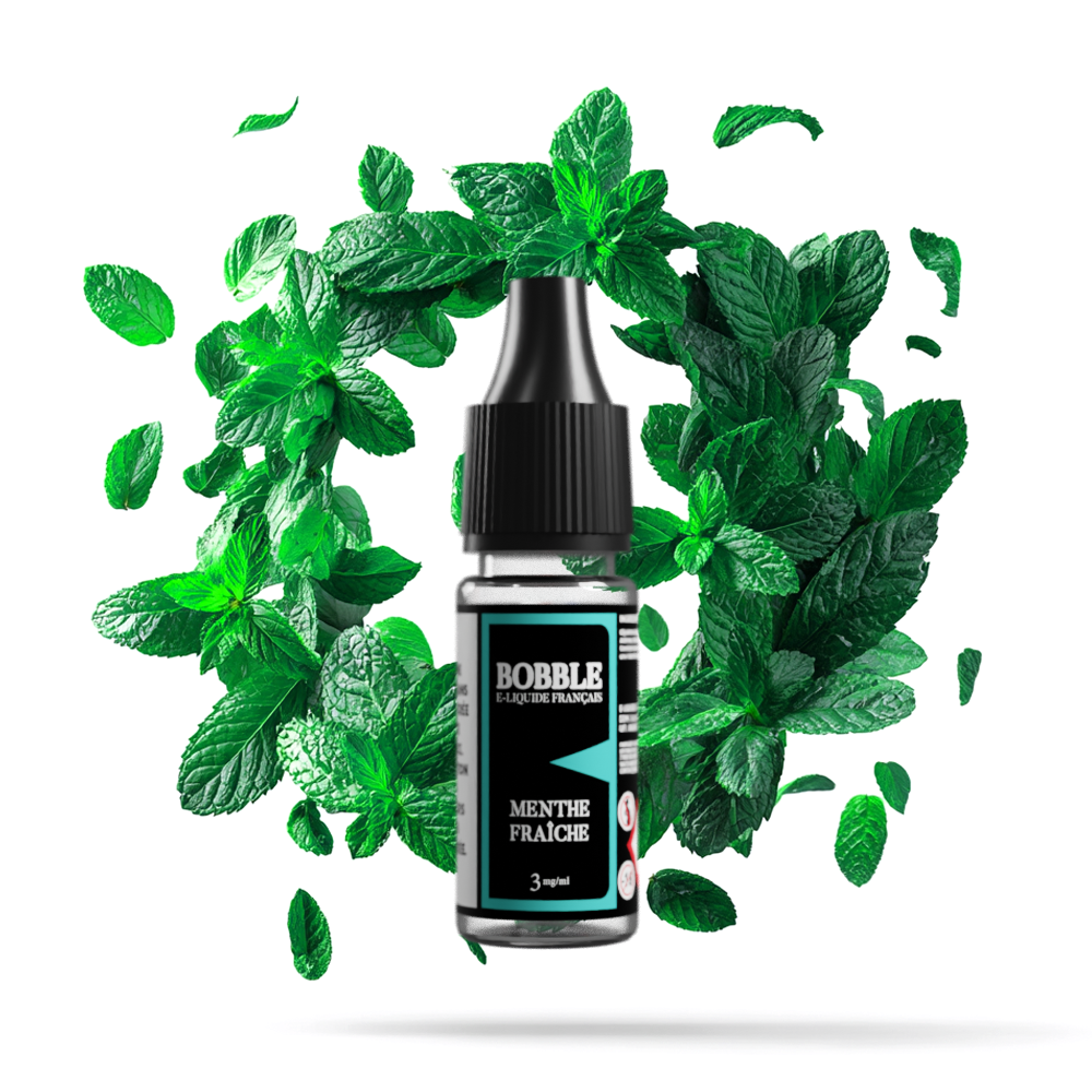 Bobble 10ml - Menthe Fraiche (Boîte de 6)  (3 mg/mL)