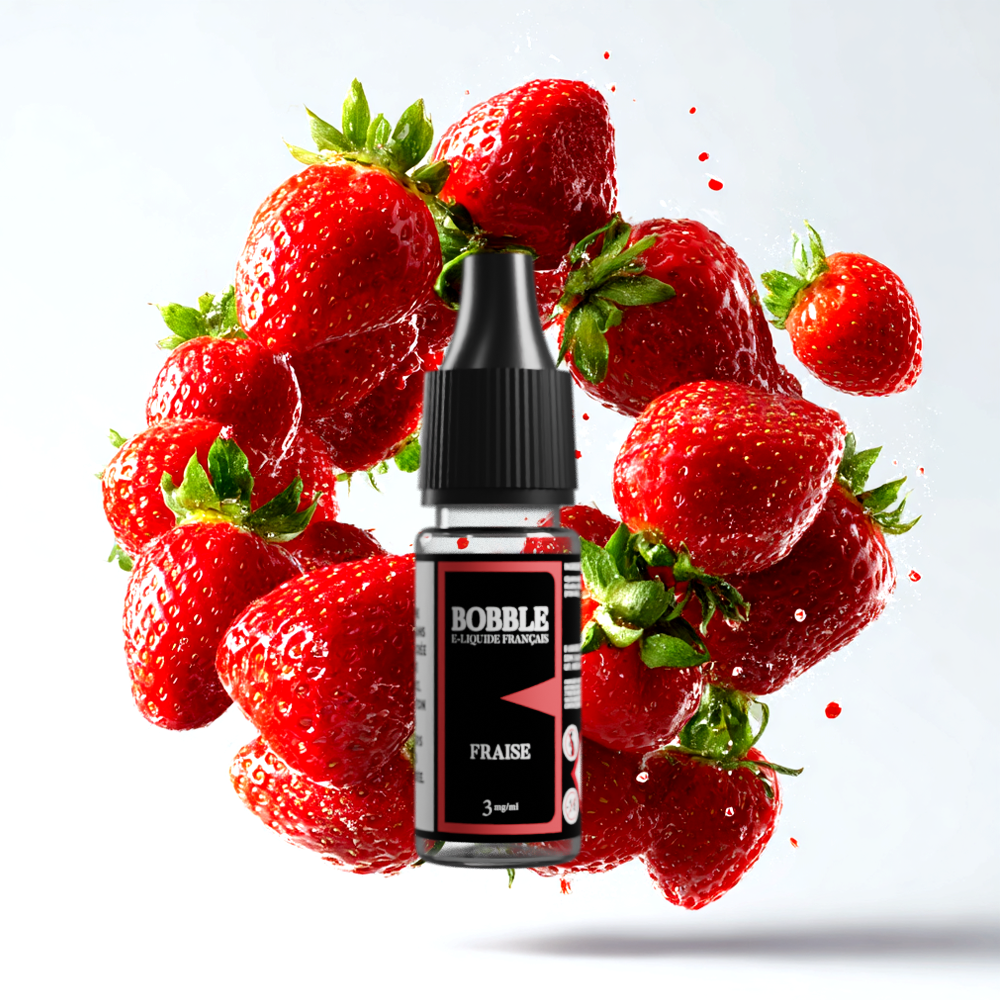 Bobble 10ml - Cerise (Boîte de 6) (3 mg)