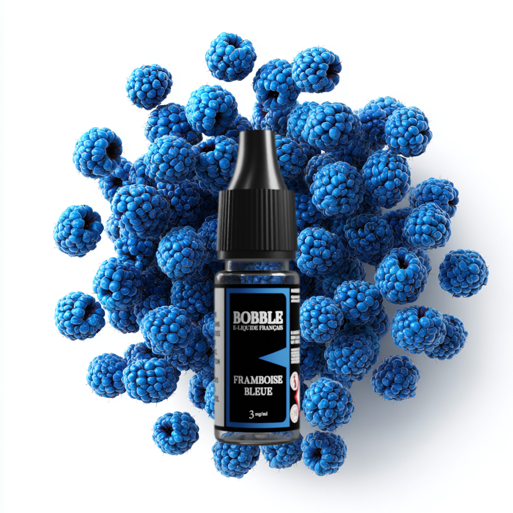 Bobble 10ml - Framboise Bleue (Boîte de 6)  (3 mg/mL)
