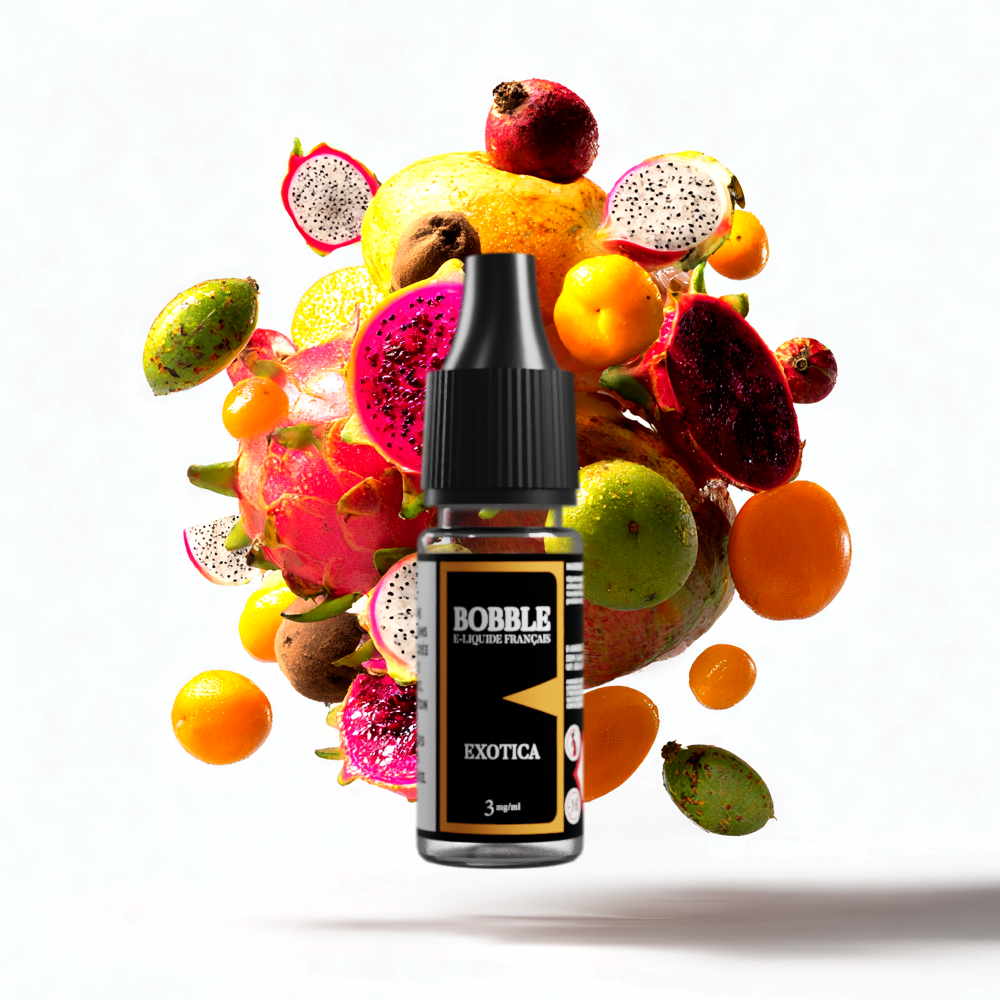 Bobble 10ml - Exotica (Boîte de 6) (3 mg)