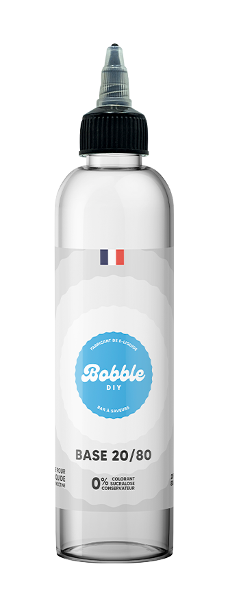 Bobble Bar 250ml Base PG20/VG80